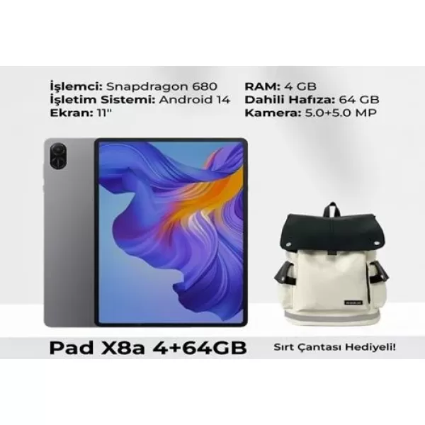 HONOR Pad X8a 4GB + 64GB Android Tablet