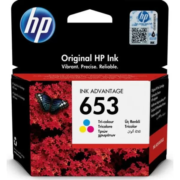 HP 653 Color Renkli Kartuş 3YM74AE