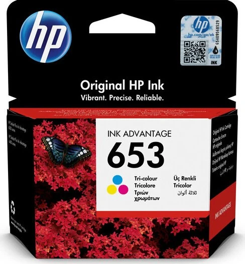 HP 653 Color Renkli Kartuş 3YM74AE