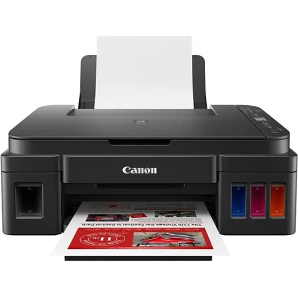 Canon Pixma G3416 Wi-Fi + Tarayıcı + Fotokopi Renkli Çok Fonksiyonlu Tanklı Mürekkep Püskürtmeli Yazıcı