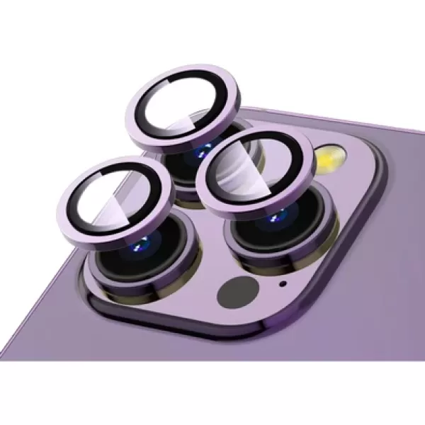 Apple İphone 14 Uyumlu  HEPTEKİLETİŞİM CL-12Safir Parmak İzi Bırakmayan Kamera Koruyucu