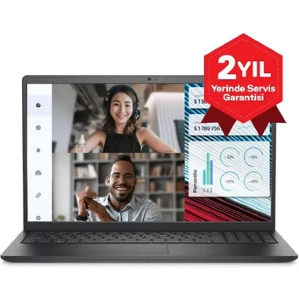 Dell Vostro 3520 İ3-1215U 8Gb 512Gb 15.6" Ubuntu N3001pvnb3520u