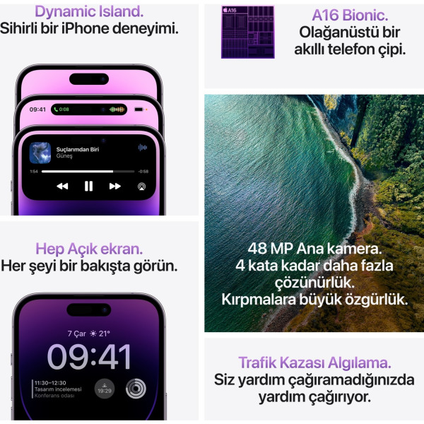 Apple iPhone 14 Pro Max 256 GB (Teşhir - 24 Ay Mağaza Garantili) - Görsel 5
