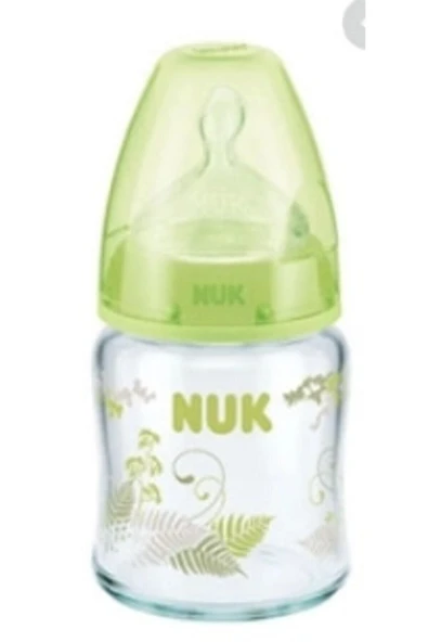 Nuk First Choice Plus Cam Slikon Emzikli Biberon 120 ml