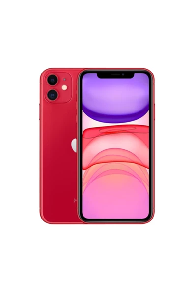 Yenilenmiş IPHONE 11 128GB -A Kalite- Kırmızı