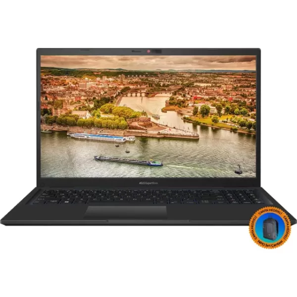 Asus ExpertBook B1 B1502CBA-I78512B0D12 i7-1255U 16GB 512SSD 15.6" FHD W11P Dizüstü Bilgisayar-CNT013