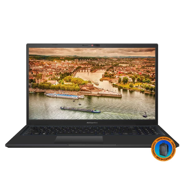 Asus ExpertBook B1 B1502CBA-I78512B0D12 i7-1255U 16GB 512SSD 15.6" FHD W11P Dizüstü Bilgisayar-CNT013