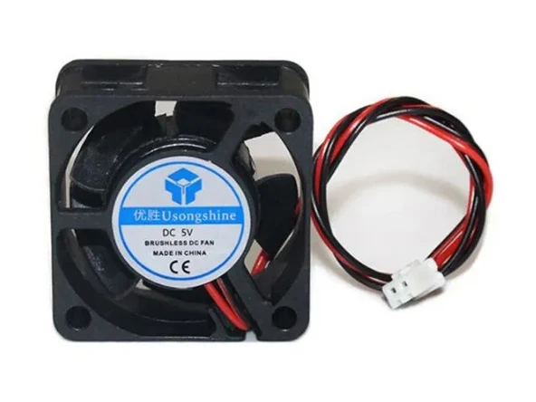 Usongshine 40x40x20mm 5V DC Fırçasız Soğutma Fanı - 3D Yazıcı Uyumlu