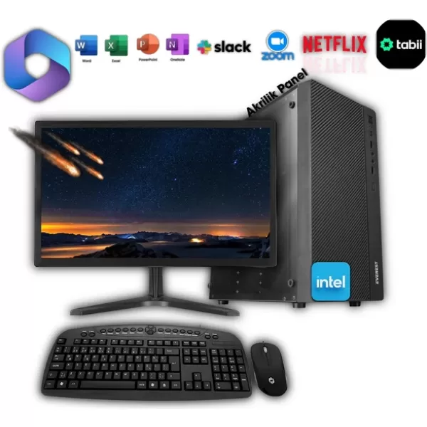 Avantron Evo0969 İ5 9.Nesil 9400 8Gb Ddr4 128Gb Ssd "18.5 Masaüstü Bilgisayar