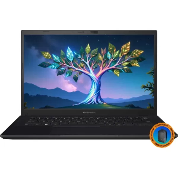Asus ExpertBook B1402CVA-I7161TBB0D12 i7-1355U 48GB 512SSD 14" FHD W11P Dizüstü Bilgisayar-CNT013