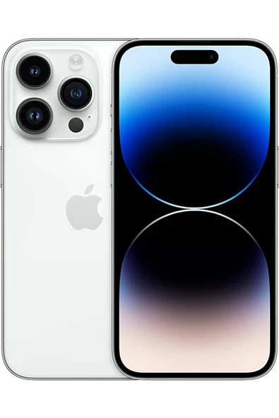 Yenilenmiş IPHONE 14 PRO 128GB -B Kalite- Gümüş
