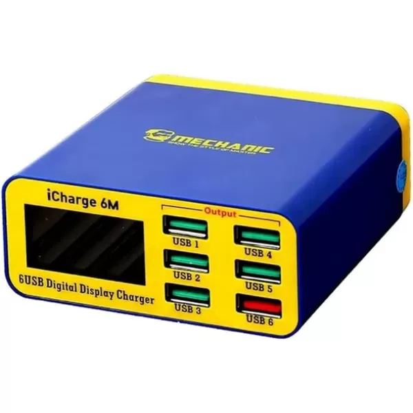 MECHANİC İCHARGE 6M 6 PORT USB AMPER ÖLÇER HIZLI ŞARJ