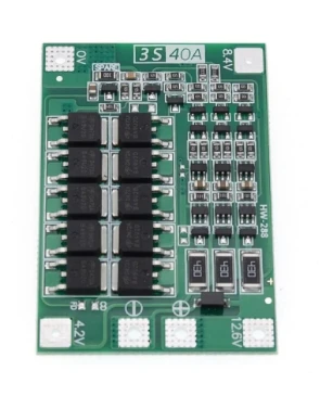 3S 40A BMS 18650 Lityum Pil Şarj Koruma Devresi