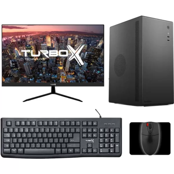 Turbox Tx4268 i5 3470 16GB Ram 512GB M.2 NVMe SSD 21.5 inç Monitör Masaüstü Ev Ofis Bilgisayarı