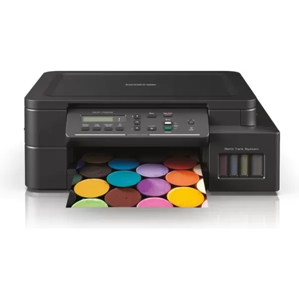 Brother DCP-T520W Yazıcı-Tarayıcı-Fotokopi Wi-Fi Renkli Mürekkepli Tanklı Yazıcı 17İPM A4