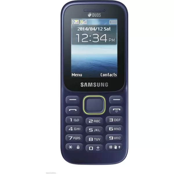 Samsung B310 Lacivert Tuşlu Telefon Asker Telefonu Kamerasız + Batarya ve Şarj Cihazı ile Sıfır
