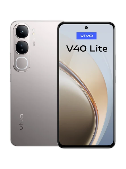 Vivo V40 Lite 8gb 256GB Titanyum Grisi (Vivo Türkiye Garantili)