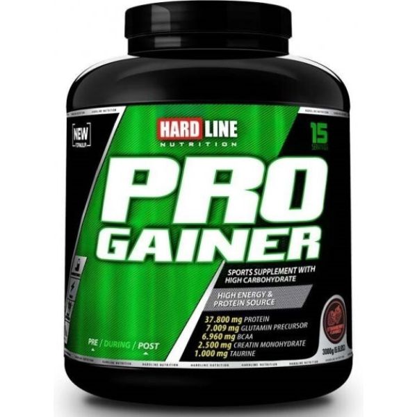 Hardline Progainer 3000 Gr Karbonhidrat Tozu + Shaker Hediye
