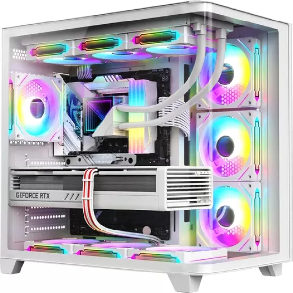 Dragos DRx7357 Ryzen 7 5800X 32GB 1TB M.2 NVMe 8GB RTX4060 Sıvı Soğutmalı Oyun Hazır Sistem