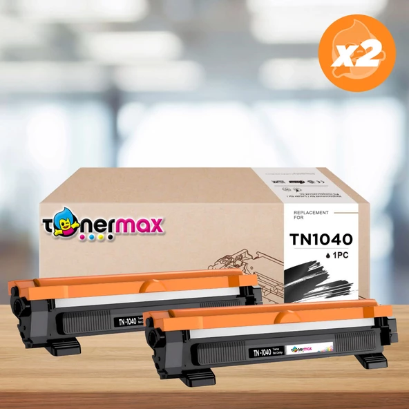 Brother HL-1211W / TN-1040 Muadil Toner 2'li Ekonomik Paket