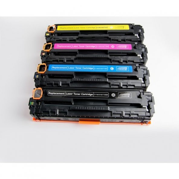 Ppt Premium Canon LBP5050 Uyumlu 4 Renk Muadil Toner Seti