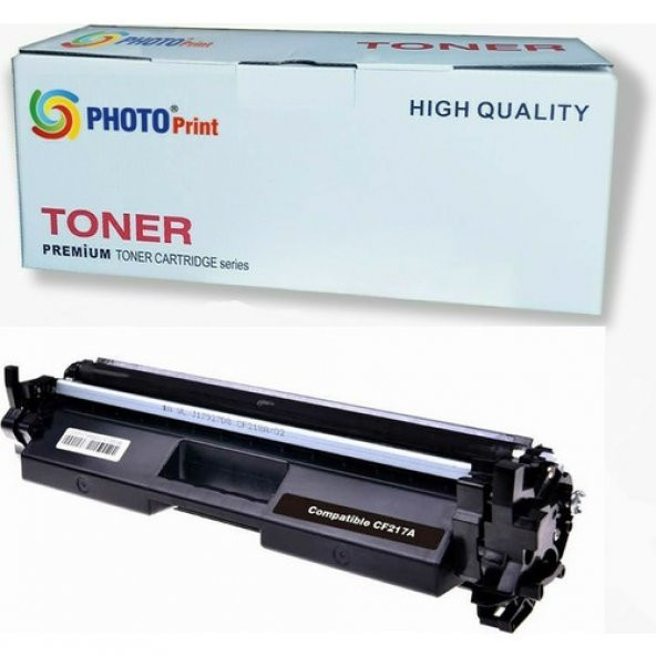 Xplus Laserjet Pro CF217A / 17A / CRG-047 Çipli Ithal Muadil Siyah Toner 1.600 Sayfa