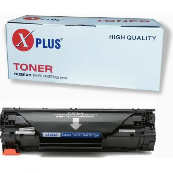 Xplus Laserjet Pro Hp CF283A / 83A - Canon CRG-737 Universal Ithal Muadil Toner 1.600 Sayfa