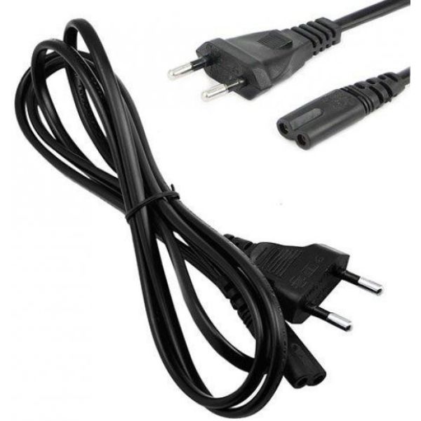 LCD LED TV GÜÇ KABLOSU 1,5 METRE POWER , 220 VOLT 2 PİN OLUKLU ENERJİ ELEKTRİK GÜÇ POWER KABLOSU