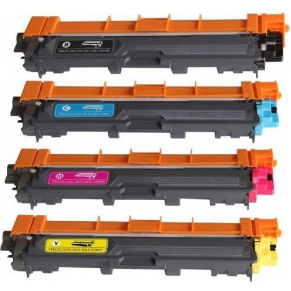 Brother TN 221 TN 241 TN 251 TN 261 4 LÜ Muadil Toner Seti