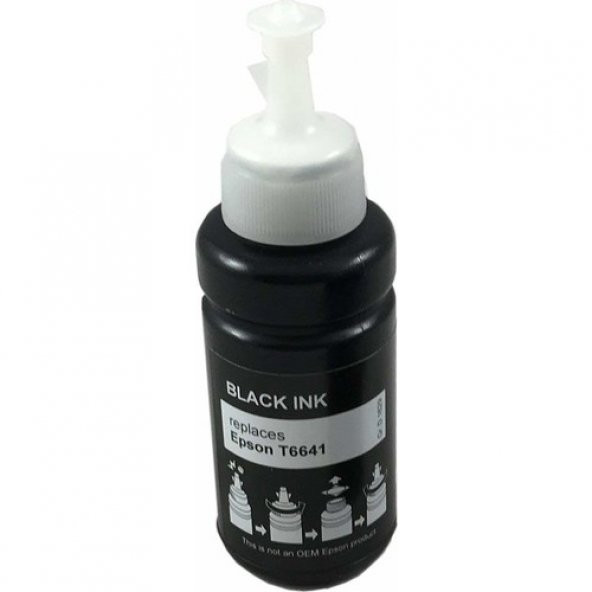 Premium® Epson T664 Uyumlu Siyah Mürekkep 70Ml