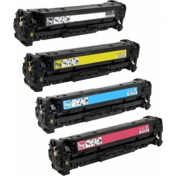 HP Pro M252, M274, M277N, M277DW Uyumlu 4 Renk Muadil Toner CF400A, 201A