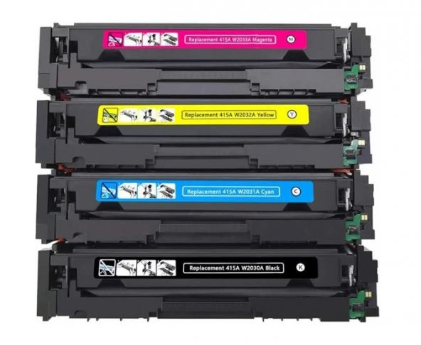 Photo Print HP 415A (W2030A-W2031A-W2032A-W2033A) Mfp M479DW Yazıcı 4 Renk Muadil Toner Takım