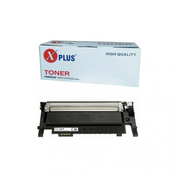 Xplus Mfp 178NW Yazıcı Hp 117A / W2070A Siyah Ithal Toner 1000 Sayfa Renkli Chipsiz
