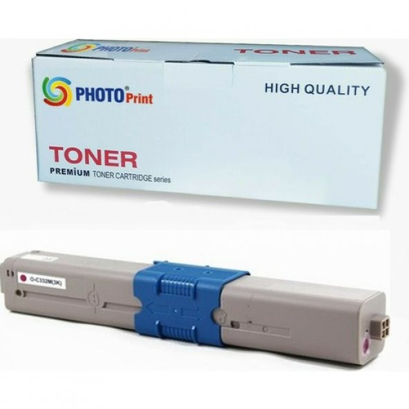 Okı MC363 C332 / MC363 Kırmızı Ithal Muadil Toner 3.000 Syf Renkli
