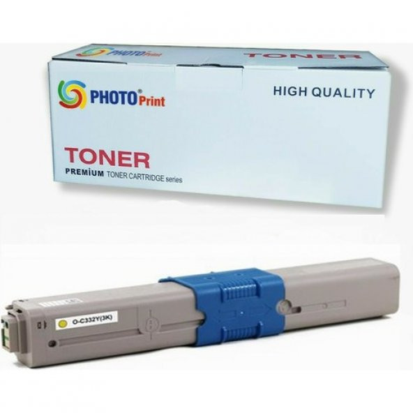 Okı MC363DNW C332 / MC363 Sarı Ithal Muadil Toner 3.000 Syf Renkli