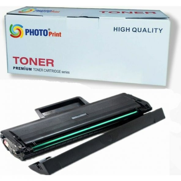 Photo Print samsung Xpress SL-M2070 D111 / D111S Yeni Versiyon Chipli Ithal Muadil Siyah Toner 1.000 Sayfa