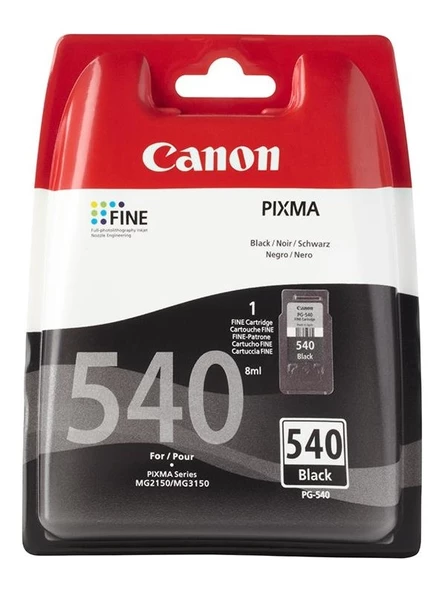 Canon PG-540 Orijinal Siyah Mürekkep Kartuşu