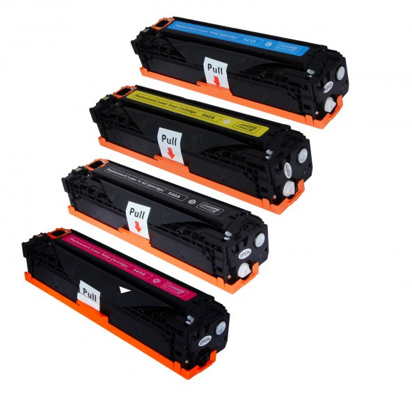 For Hp Color Laserjet Pro 200 M276n mfp Toner Takım Yüksek Kapasite Muadil 4 Renk CMYK