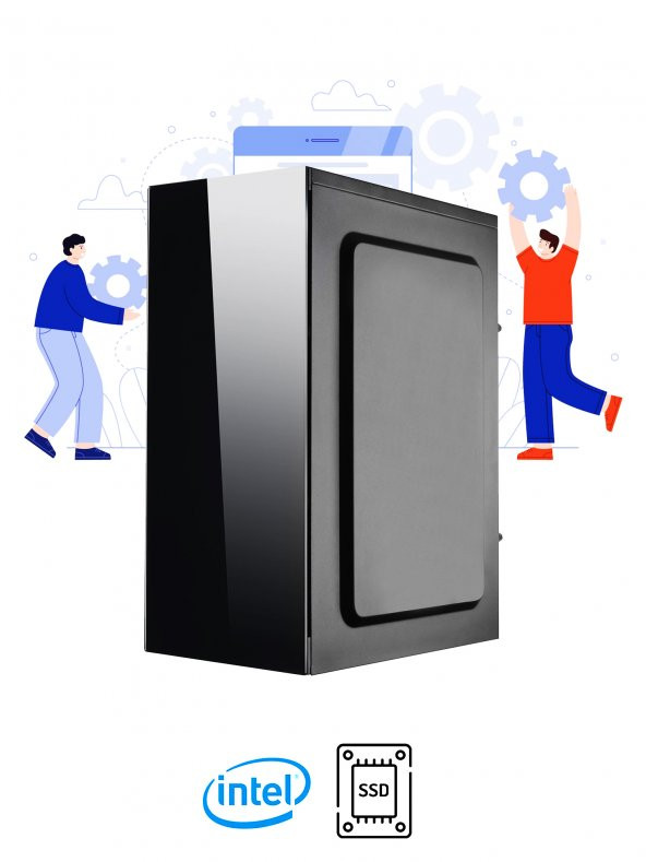 RAMTECH WORKFORCE WF342 i5-6500 8GB RAM 256GB SSD 500GB HDD MASAÜSTÜ OFİS BİLGİSAYARI