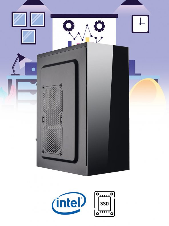 RAMTECH WORKFORCE WF404 i5-3470 16GB RAM 128GB SSD 320GB HDD MASAÜSTÜ OFİS BİLGİSAYARI