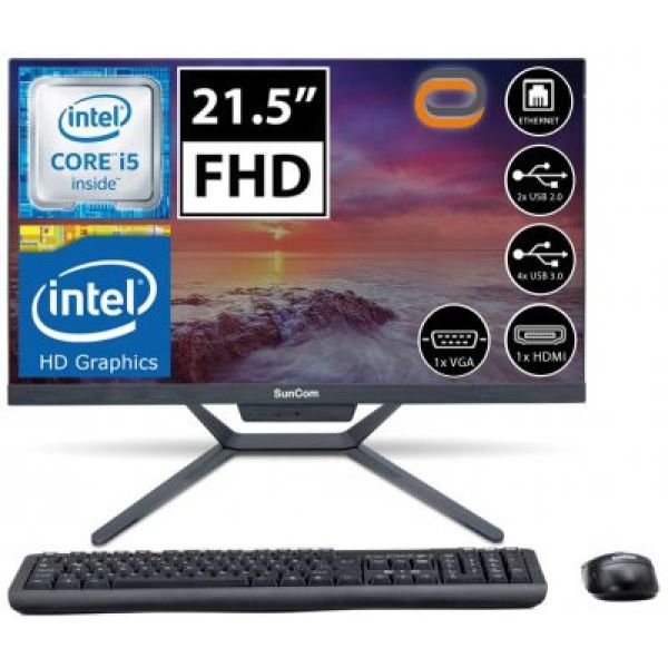 SunCom Talisman SCA-52482M21A1 i5-2400S 16GB 256SSD 21.5" FullHD FreeDOS All In One Bilgisayar