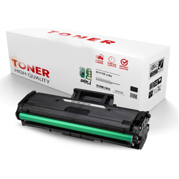Samsung Mlt-D111S Çipli Muadil Toner /Wb/ M2020/2020W/M2070/M202