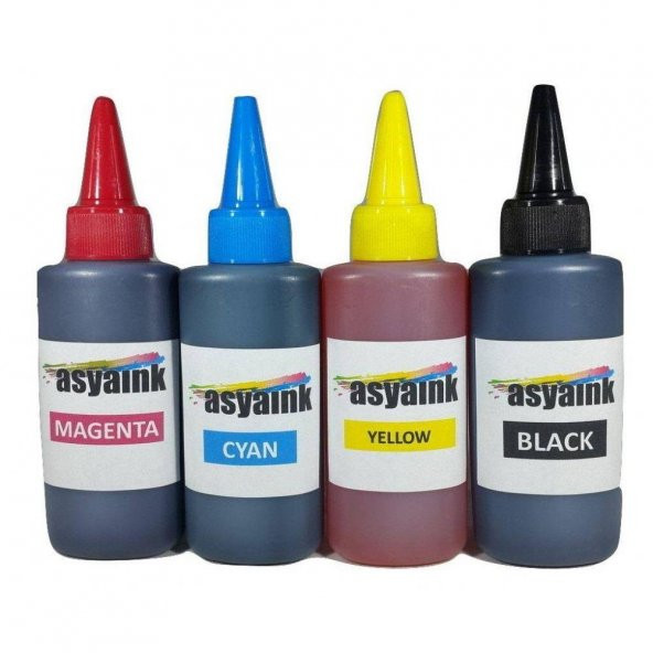 Canon Uyumlu Kartuş Dolum Mürekkep Seti 4X100 ML
