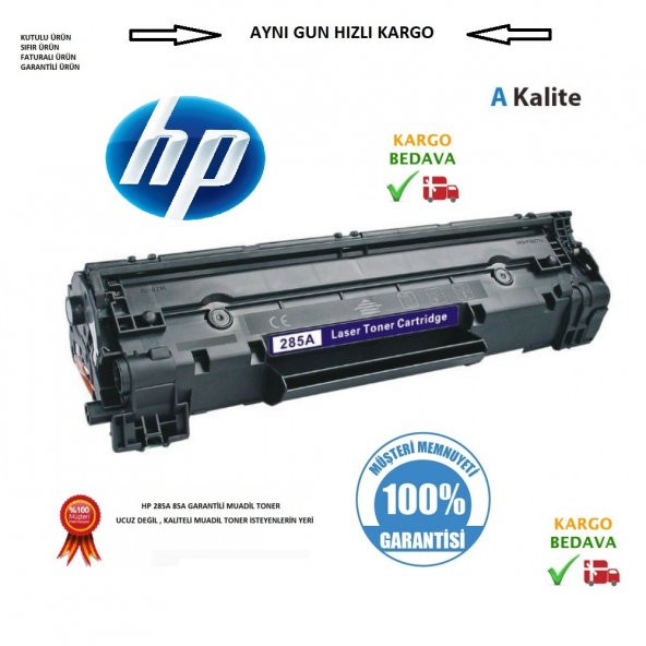 Yazicitekno Hp 35A - Cb435A Muadil Toner Kartuş - Laserjet P1005/P1006/P1008