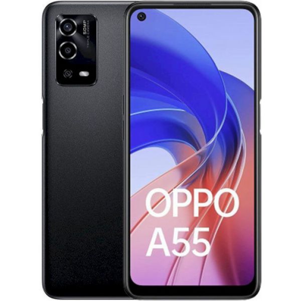 Oppo A55 64 GB Siyah (Oppo Türkiye Garantili)