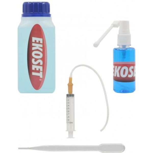 Ekoset Nozzle Cleaner Tıkalı Kartuş Kafa açıcı solüsyon seti Tüm Yazıcılar için
