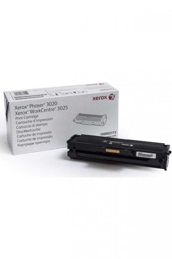 3020 Phaser 3020 Standart Kapasite 106r02773 Siyah Toner