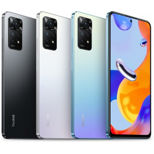Xiaomi Redmi Note 11 Pro 128 GB 8 GB Ram Gri (Xiaomi Türkiye Garantili)