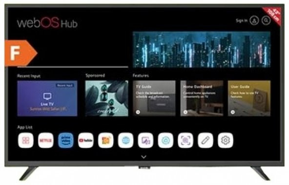 Hi-level HL43DMN540 43" 4K Full Hd Webos Smart Led Tv
