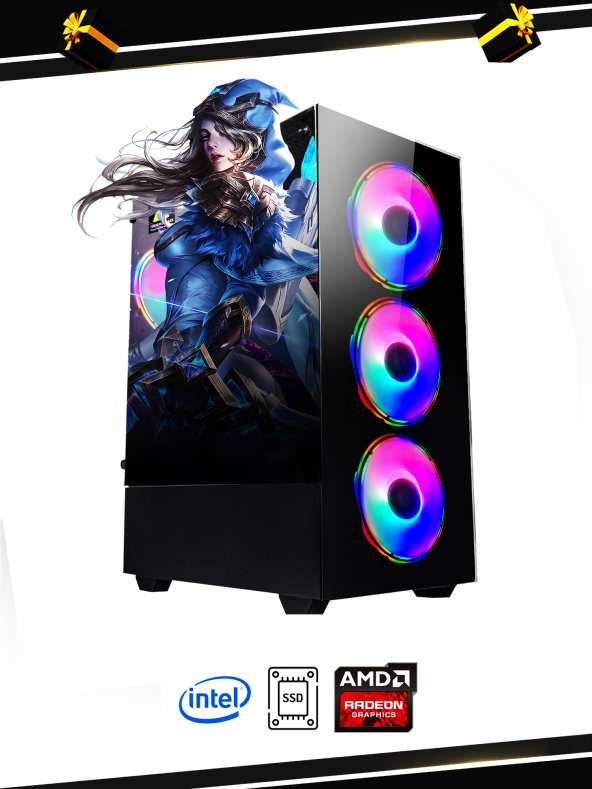 RAMTECH RG540-1020 İ5 4570 16GB RAM 480GB SSD RX550 4GB OYUNCU BİLGİSAYARI